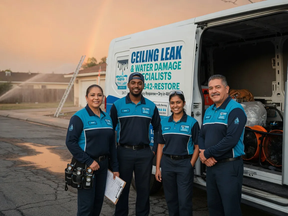 Ceiling Leak Cleanup company in Mountain Top, PA